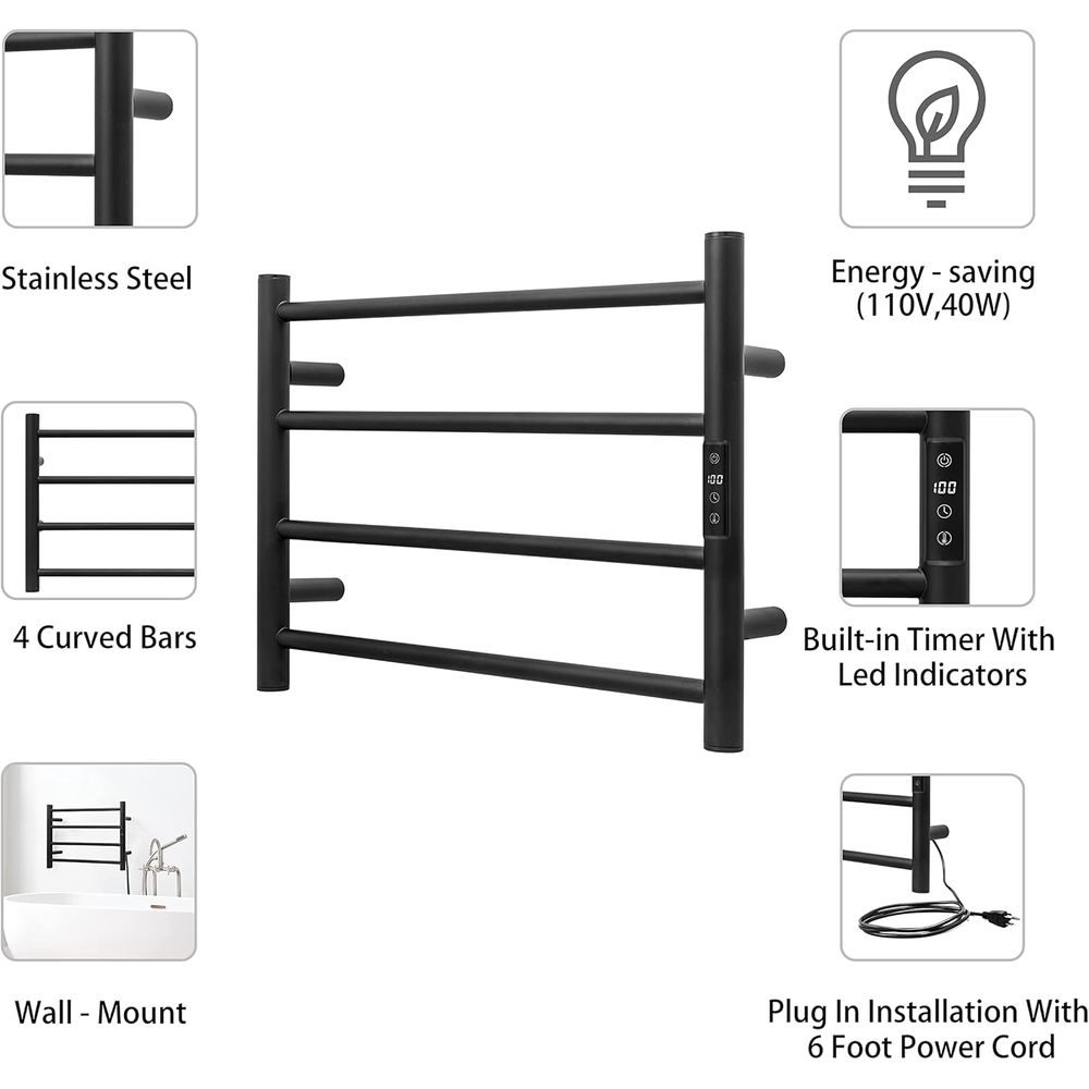 KEG – chauffe-serviettes intel - Towel Warmer Electric avis et prix