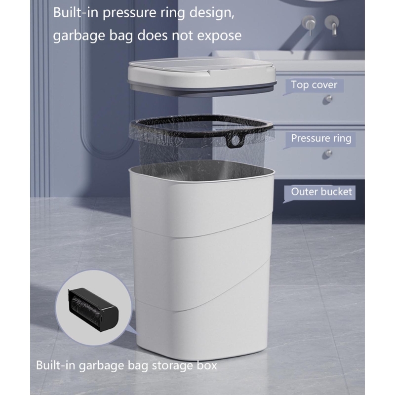 Conteneur à déchets avancé 14l - Home Bathroom Plan avis et prix